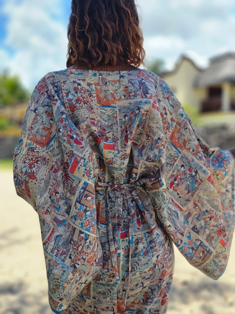 Shibui kimono dress