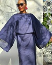 Linen kimono dress