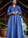 Amara dress Indigo