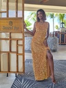 Mamba dress gold