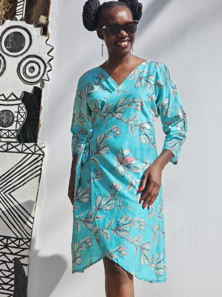 Eterna wrap dress paradise