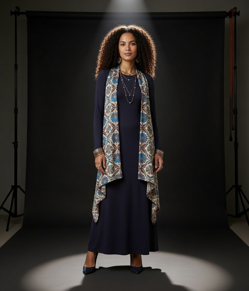 Cardigan Breeze blue cream