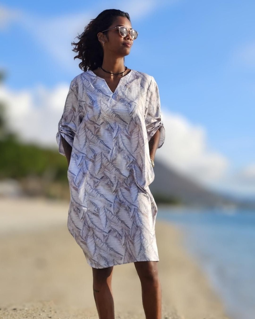 Little linen dress fittonia