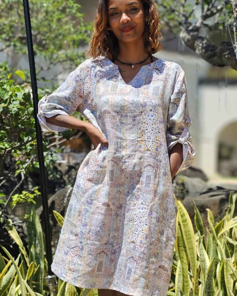Little linen dress Mughal