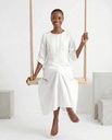 Mirelle dress blanche