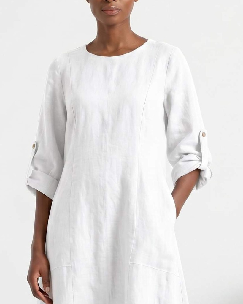 Mirelle dress blanche