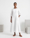 Mirelle dress blanche
