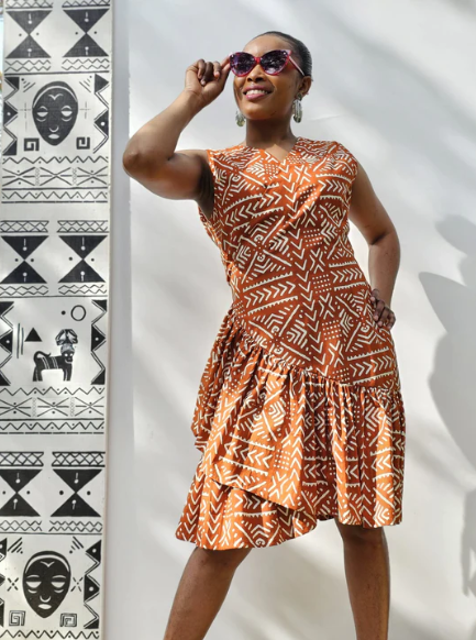 Orange Tribal - Shika