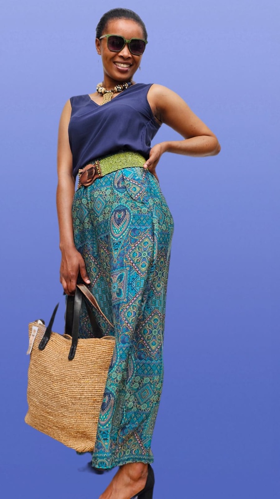 Silk palazzo - Rajastani