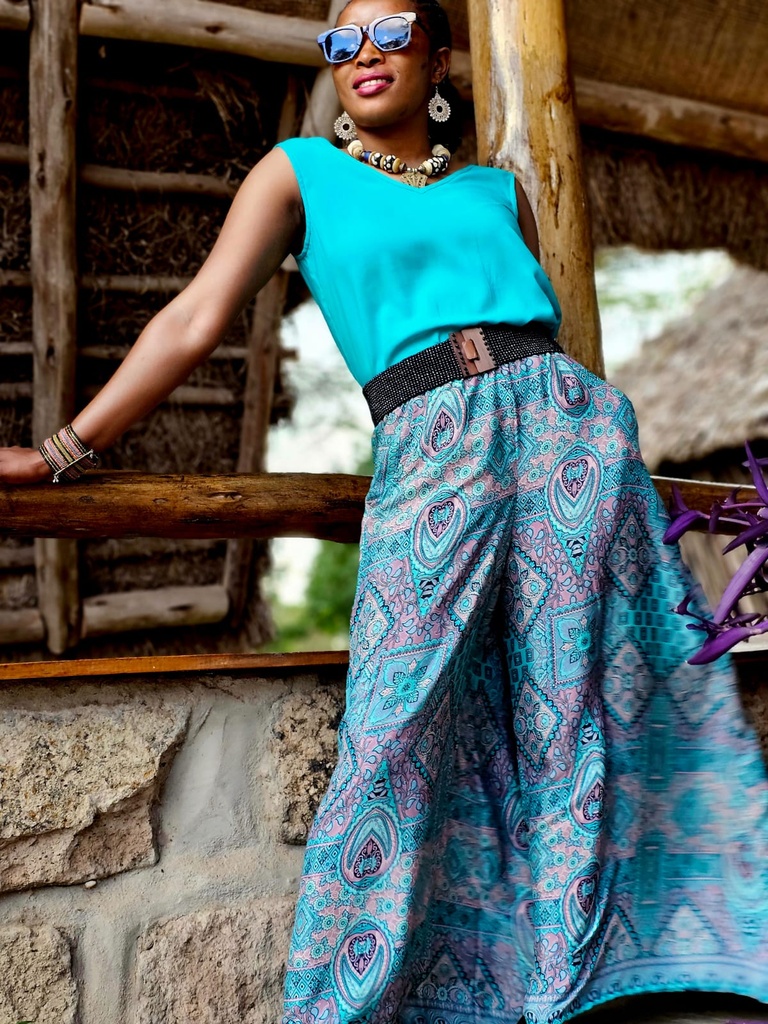 Silk palazzo - Rajastani