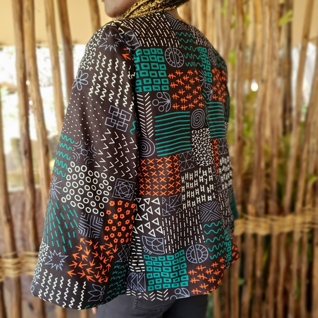 Pelerina - Shamba blue