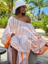 Off the shoulder kaftan