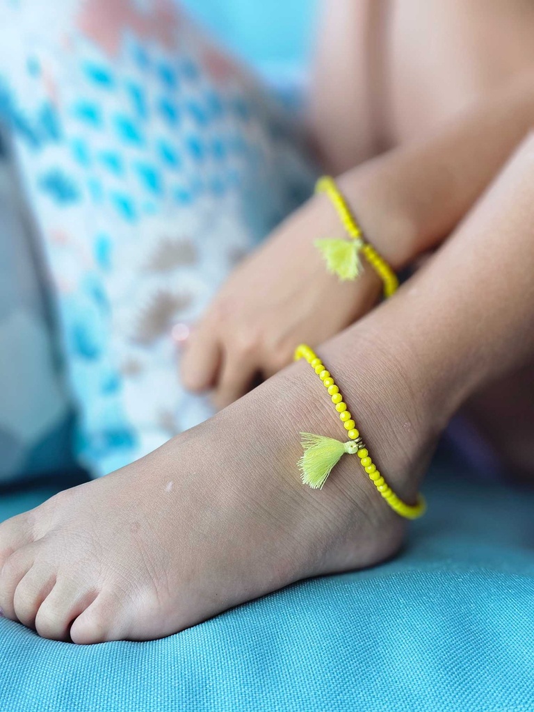 Lemon, raw Swarovski set