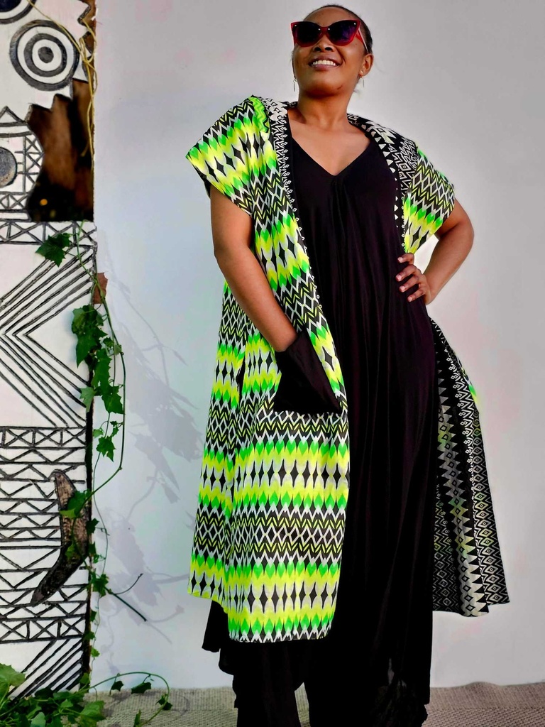 Eclipse, reversible hoodie - hot pink