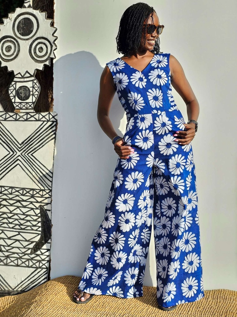 Soleil jumpsuit in batik