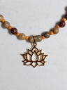 Lotus necklace