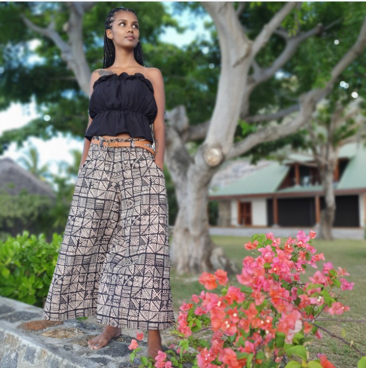 Palazzo in tribal prints