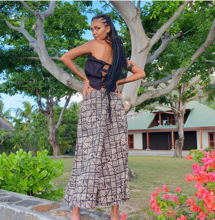 Palazzo in tribal prints