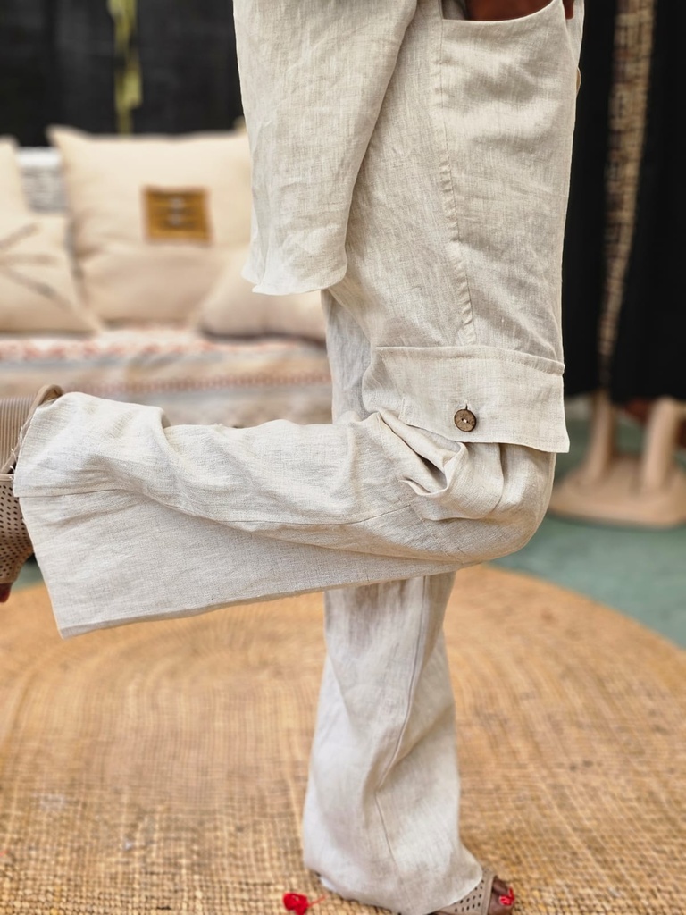 Cargo perfetta in linen