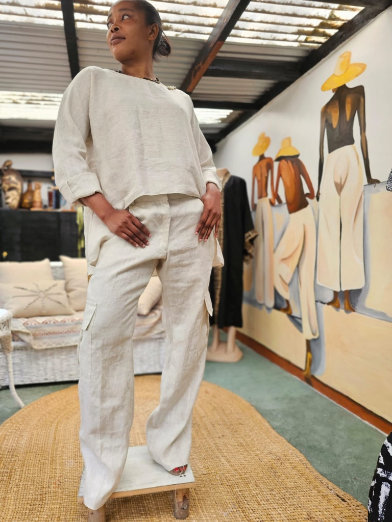 Cargo perfetta in linen