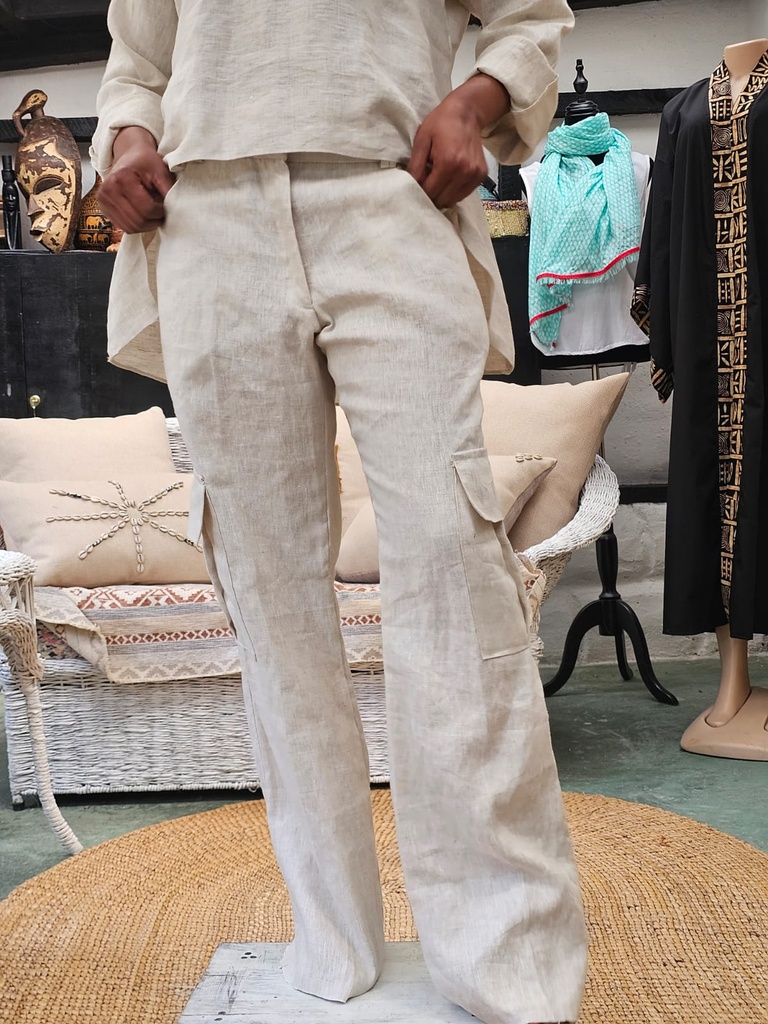 Cargo perfetta in linen