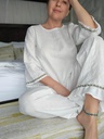 Lounge wear PJ white