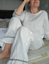 Lounge wear PJ white