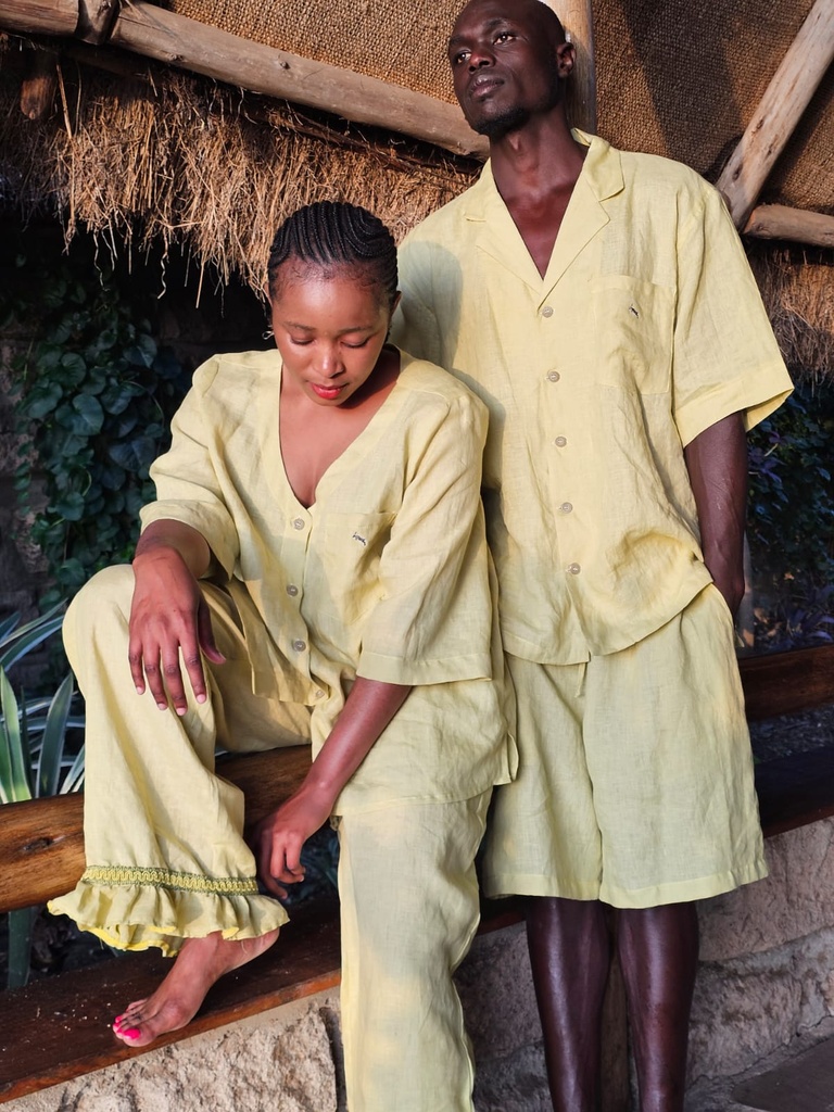 Lounge wear PJ pale olive