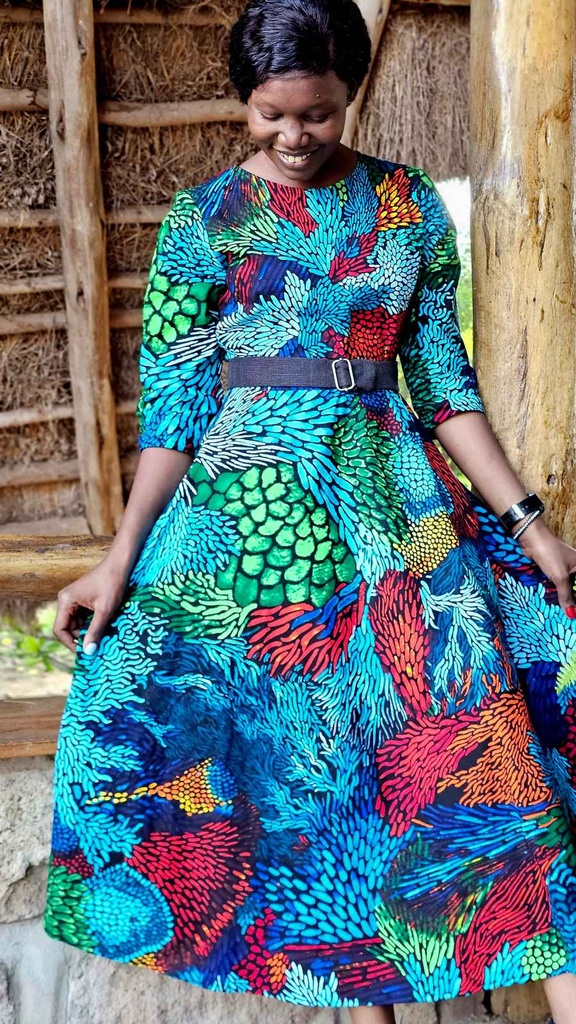 Blue lagoon Grace dress