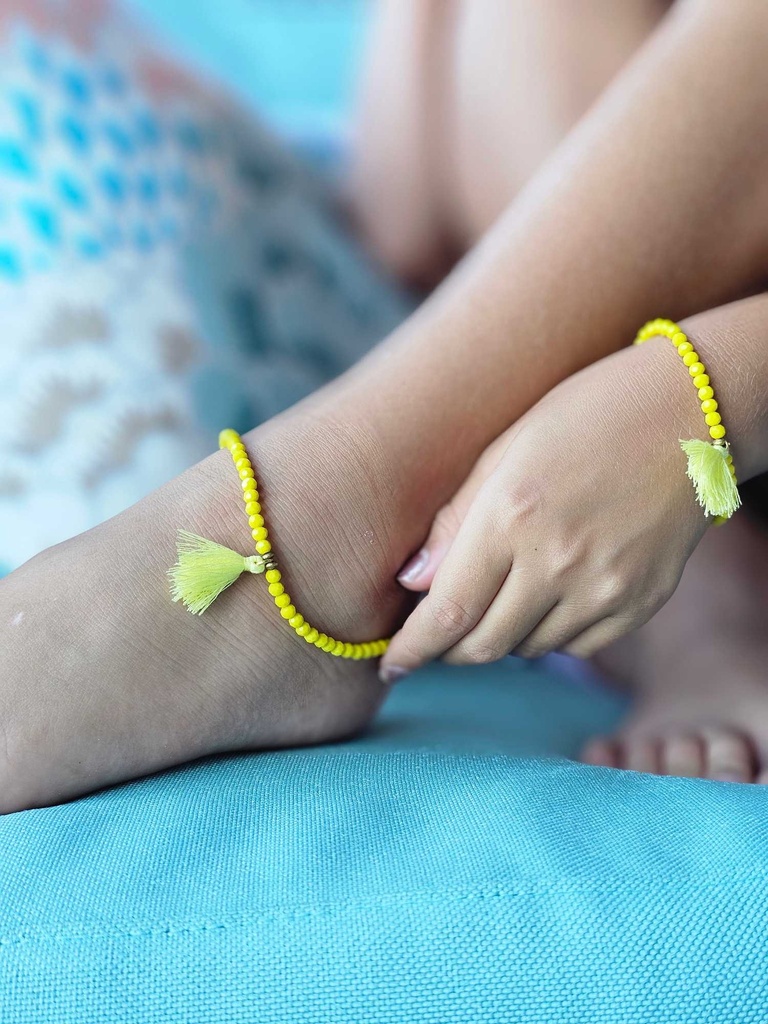 Lemon, raw Swarovski set