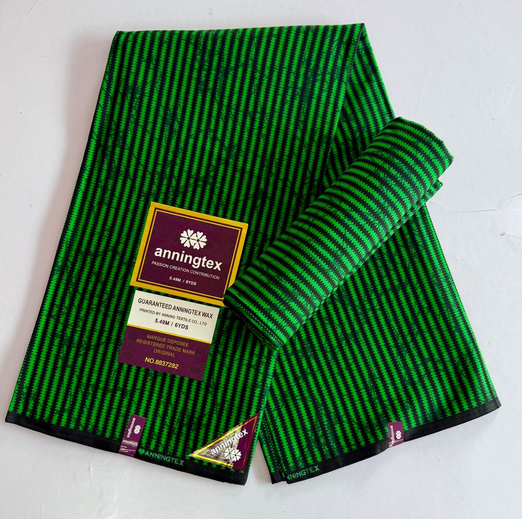 deep emerald stripes