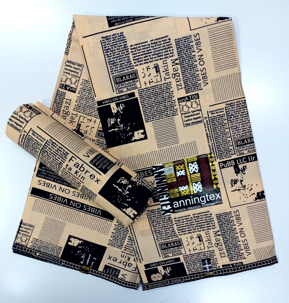 Newspaper print