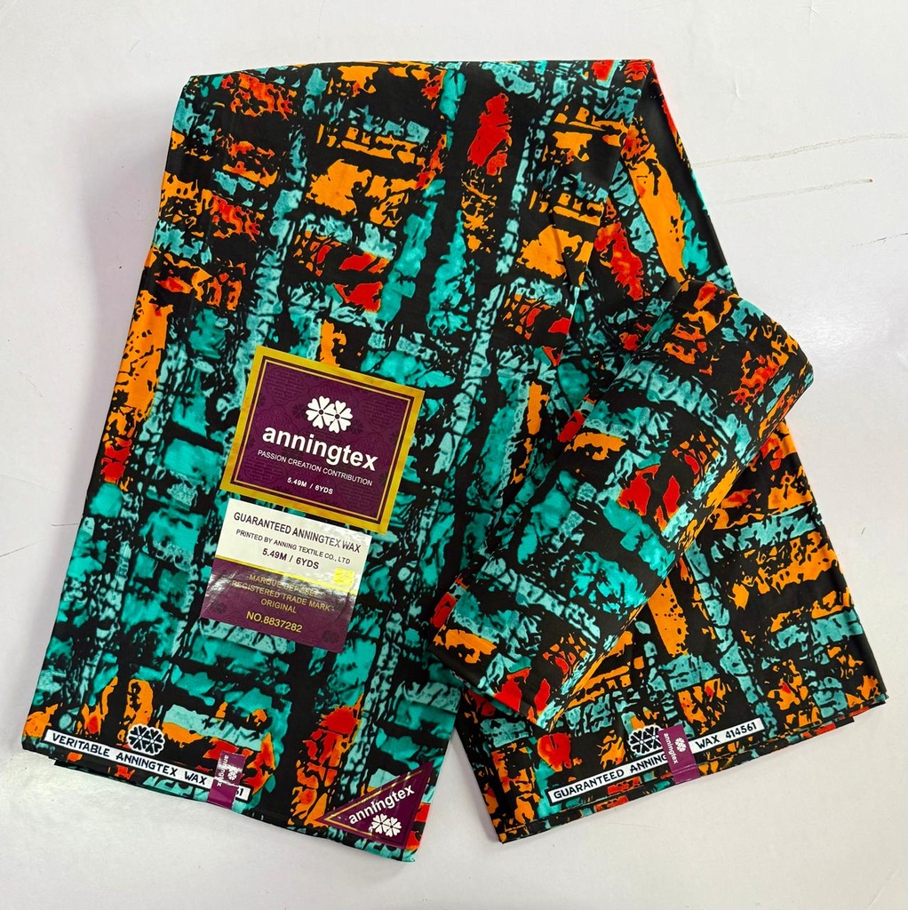 Turquoise orange 1