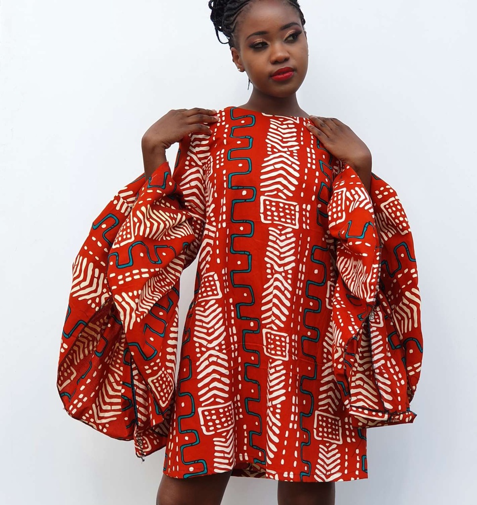 Orange red Lea