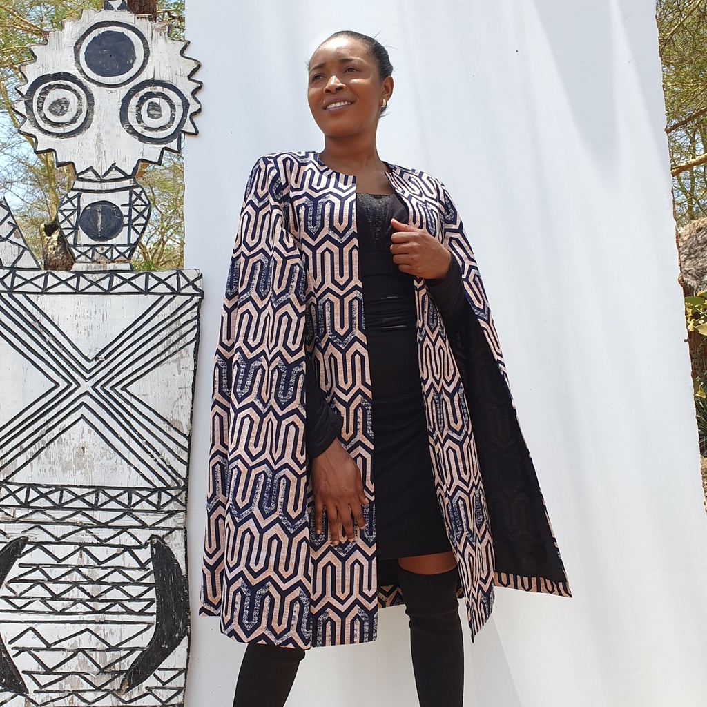 Cape sleeve - Navy Powder