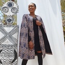 Cape sleeve - Navy Powder