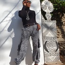 Cargo in black and white