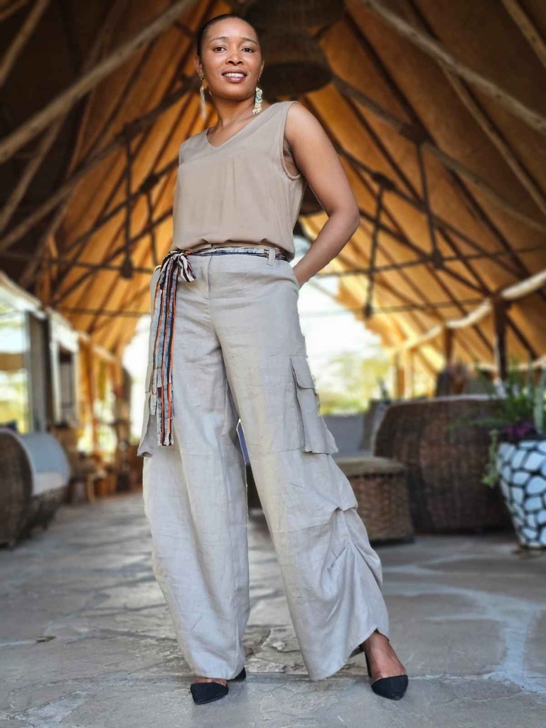 Cargo amour in linen