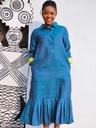 Claudia Dress Blue