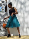 Emerald short skirt
