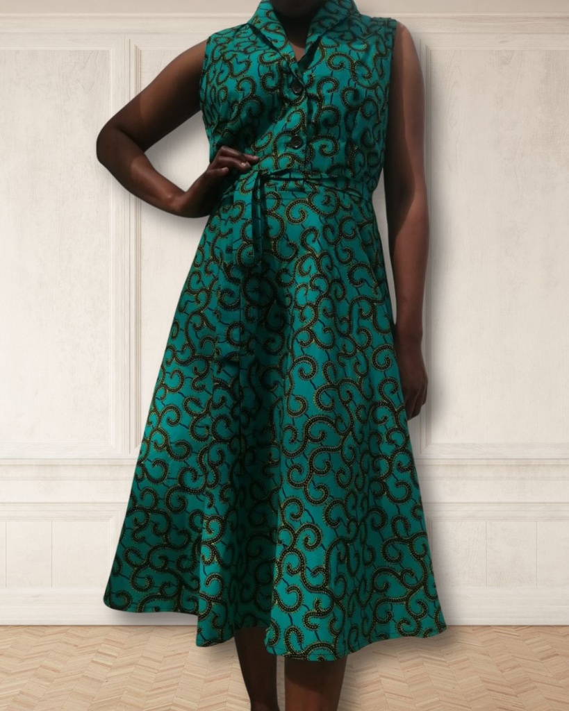 Emerald sleeveless Kubwa