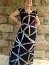 Pandora dress abstract batik