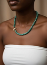 Semi-precious purple and black necklace (copy)