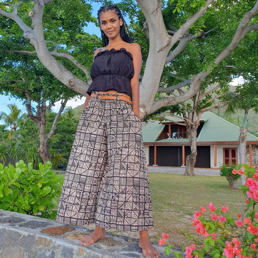 Palazzo in tribal prints