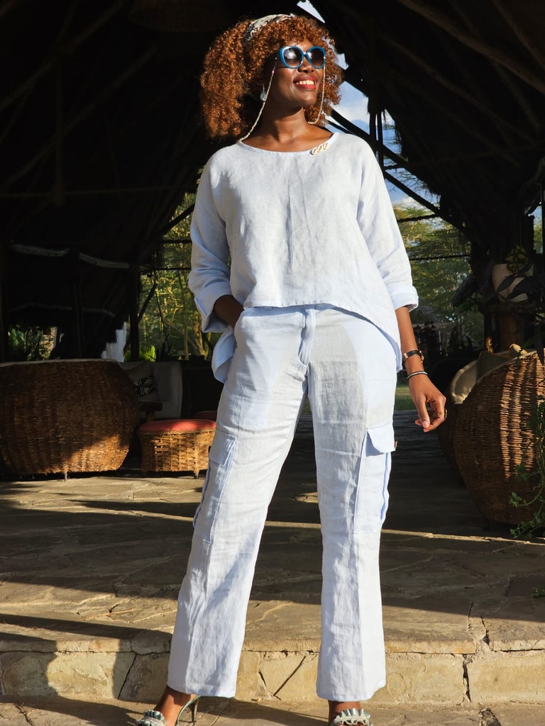 Dune linen top