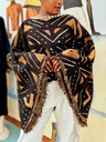 Bogolan poncho