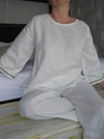 Lounge wear PJ white