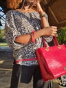 Shirley bw silk shirt
