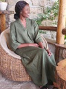 Amara dress jungle green