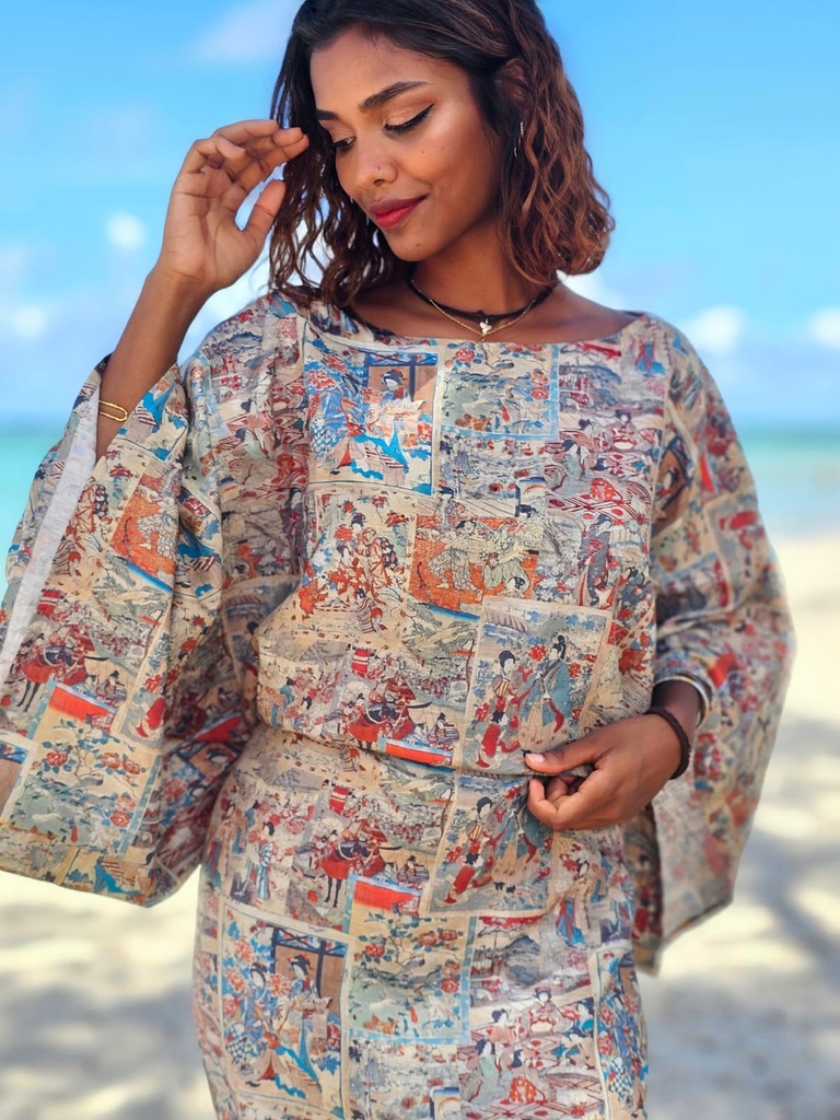 Shibui kimono dress